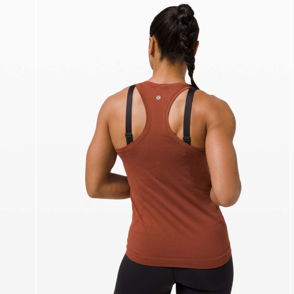 Lululemon Swiftly Tech Racerback 2.0 Dark Terracotta / Dark Terracotta 8
